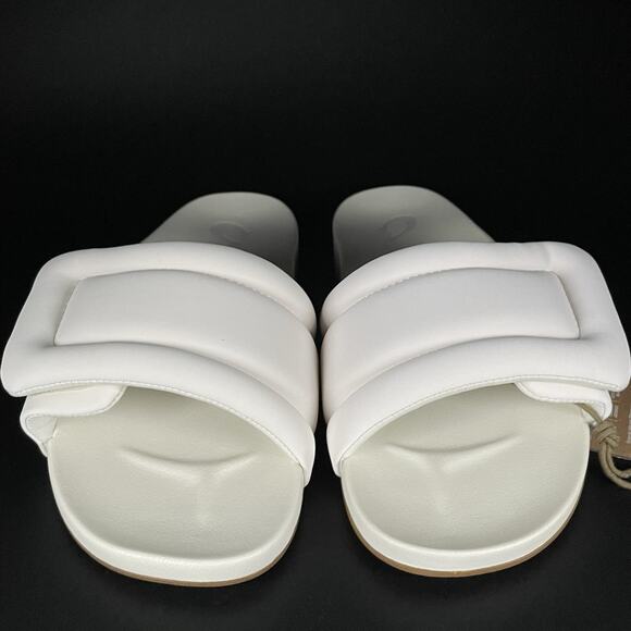 Olukai Sunbeam Slide Women’s Size 9 Off White Slip On Comfort Sandals Casual NEW - Picture 2 of 8